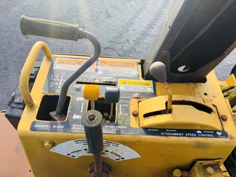 CASE RT660 4WD TRENCHER*C/W TOP CUTTER*1317 HOURS*VIDEO*