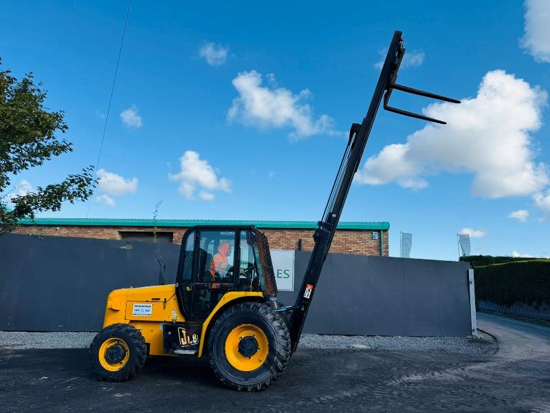 JCB 926 ROUGH TERRAIN 4WD FORKLIFT*3340 HOURS*YEAR 2008*VIDEO*