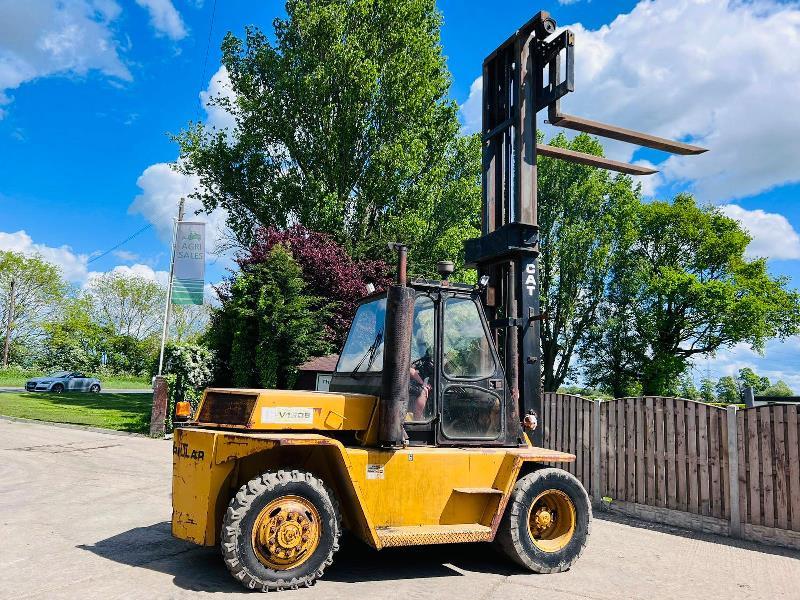 CATERPILLAR V180B DIESEL FORKLIFT C/W 2 STAGE MAST *VIDEO*