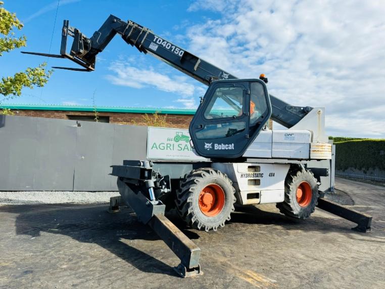 BOBCAT TD40150 ROTO TELEHANDLER*C/W PALLET TINES*VIDEO*