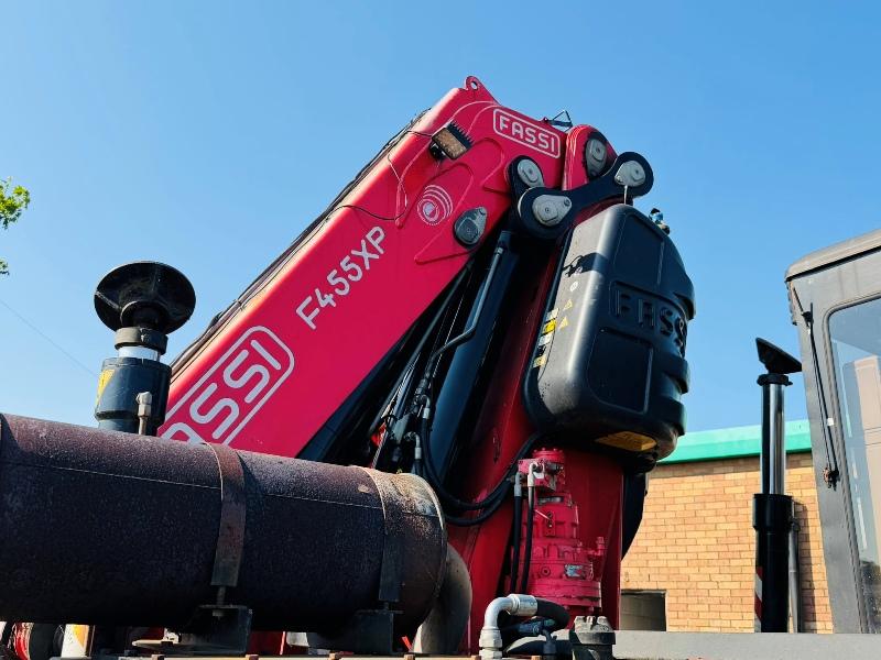MOROOKA TRACKED DUMPER*C/W FASSI F455XP 7 PUSH OUT CRANE*VIDEO*