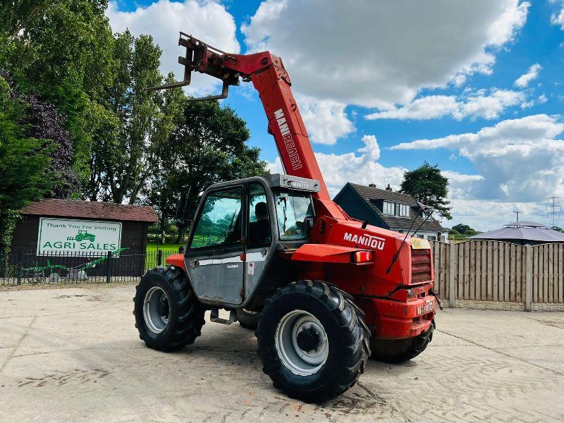 MANITOU MLT628T 4WD TELEHANDLER *6164 HOURS* C/W PALLET TINES *VIDEO*