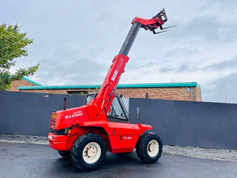 MANITOU MLT 523 TURBO TELEHANDLER*C/W PALLET TINES*VIDEO*