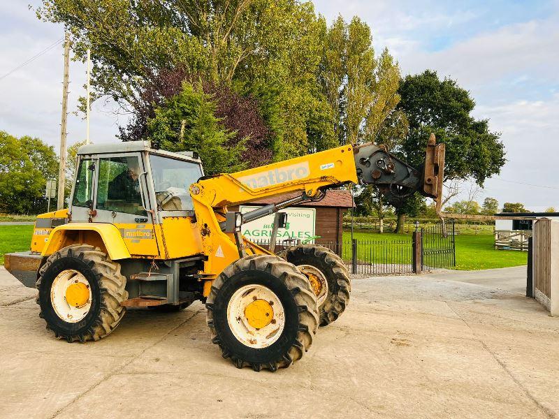 MATBRO TR250 4WD TELEHANDLER C/W PIN AND CONE HEAD STOCK