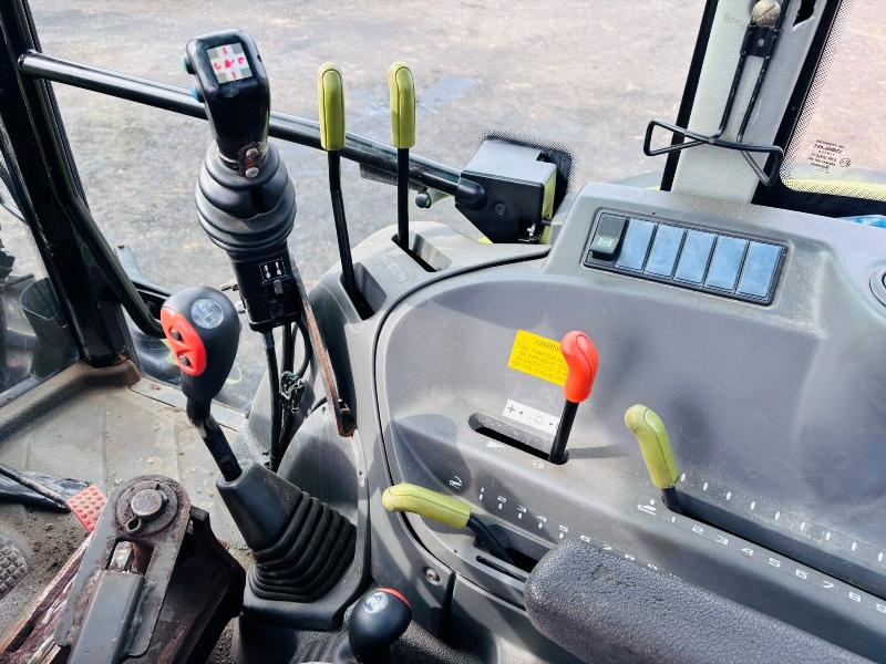 CLAAS AXOS 320 CX*C/W FL100 FRONT LOADER*ONLY 702 HOURS*YEAR 2010*VIDEO*