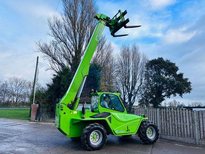 MERLO P60.102 4WD TELEHANDLER *YEAR 2010, 10 METER, 6 TON LIFT* ENGINE SMOKES *VIDEO*