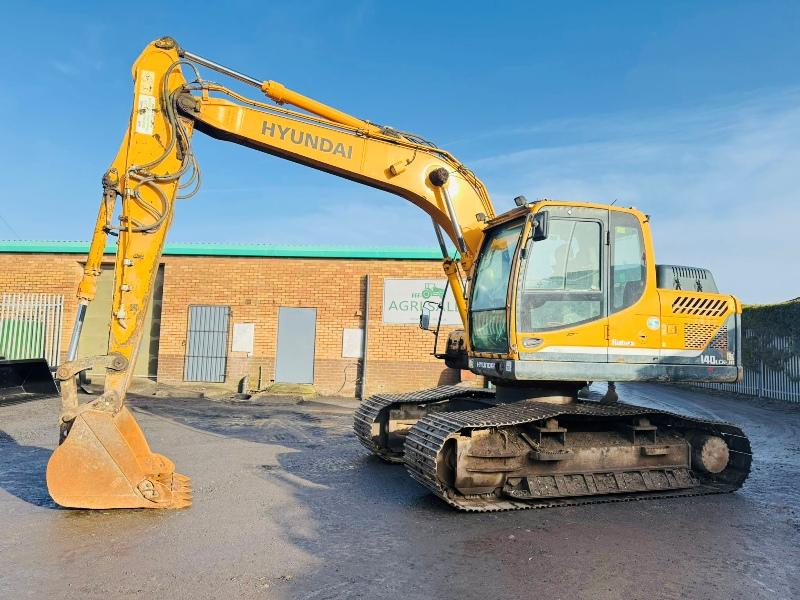 HYUNDAI ROBEX 140LCM-9A EXCAVATOR*C/W BUCKET*YEAR 2015*VIDEO*
