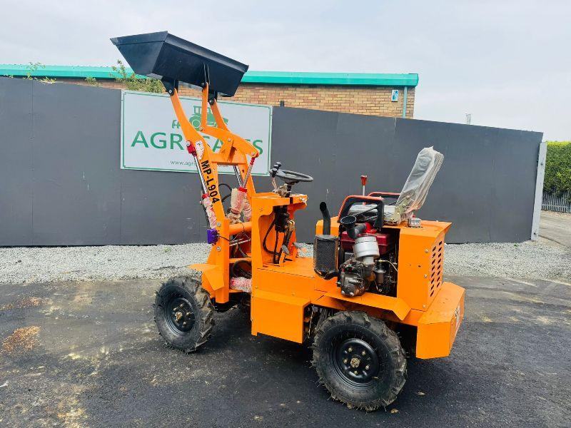 *NEW*UNUSED*MACHPRO MP-L904 WHEELED LOADER*C/W BUCKET*VIDEO*
