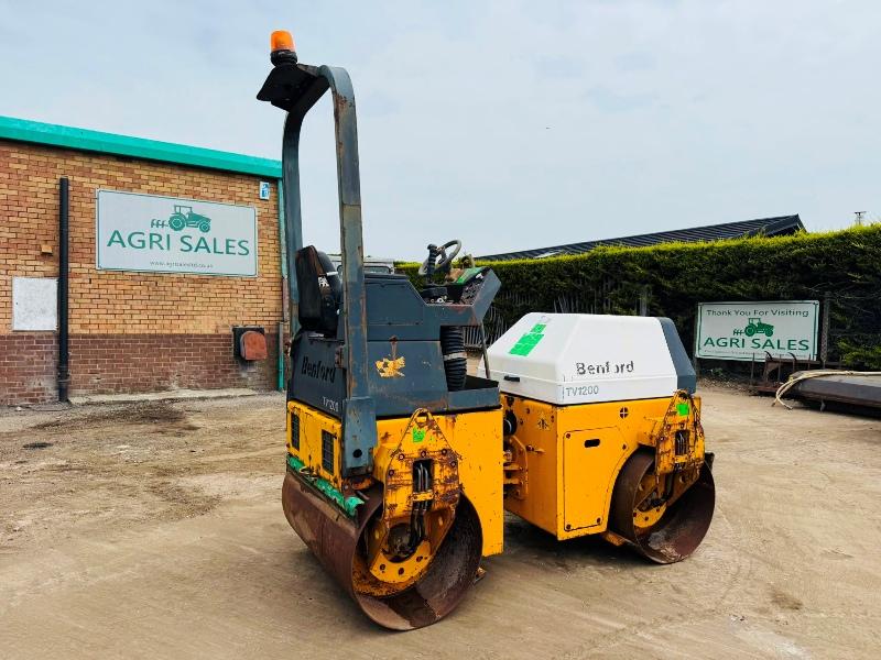 BENFORD TV1200 DOUBLE DRUM ROLLER*SPARES AND REPAIRS*VIDEO*
