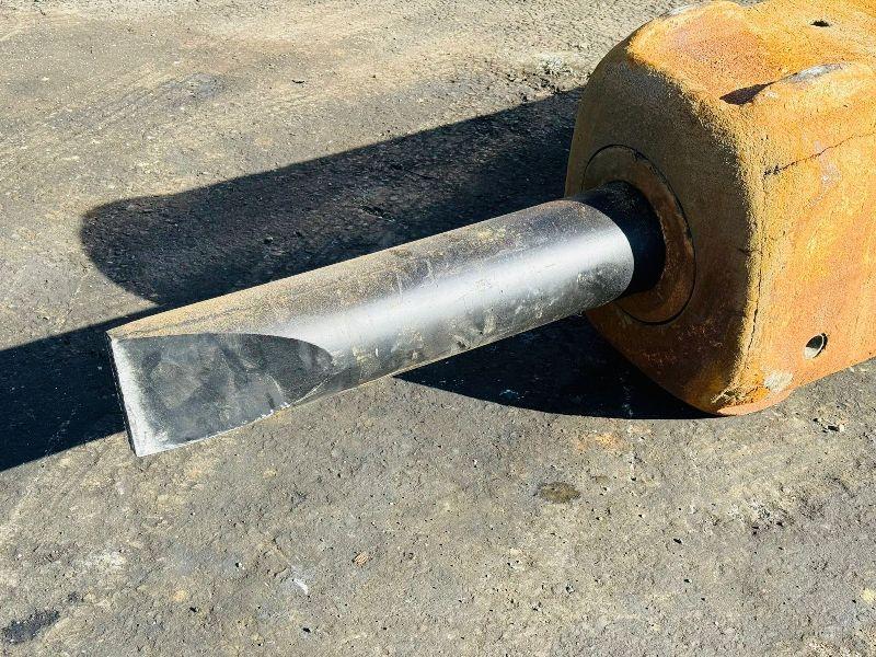 D160 IIS HYDRAULIC HAMMER TO SUIT 48 TONNE EXCAVATOR*VIDEO*