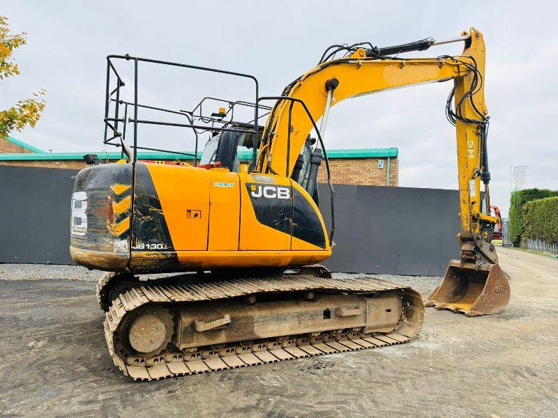 JCB JS130LC TRACKED EXCAVATOR*C/W BUCKET*YEAR 2012*VIDEO*