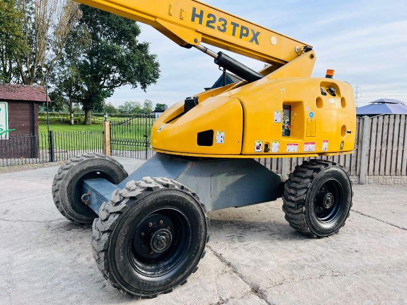HAULOTTE H23TPX AIREL PLATFORM *23 METER REACH, YEAR 2013, 3440 HOURS*VIDEO*