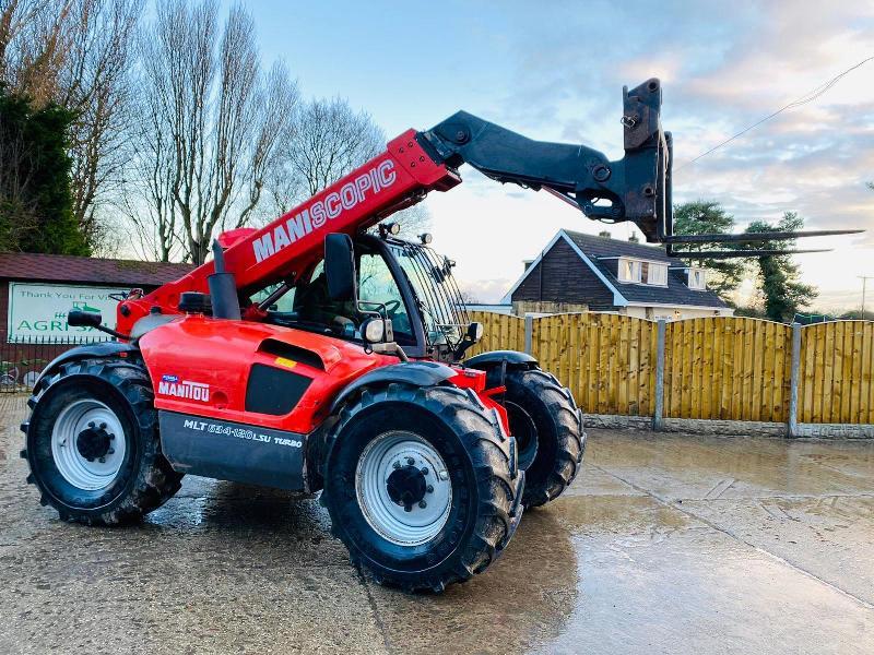 MANITOU MLT634120LSU TELEHANDLER *AGSPEC* YEAR 2009 C/W PUH *SEE VIDEO*