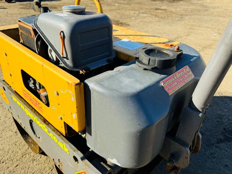 BELLE GROUP BWR650 PEDESTRIAN DOUBLE DRUM ROLLER*VIDEO*