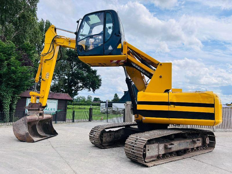 JCB JS160 HIGH RISE CABIN TRACKED EXCAVATOR *YEAR 2010* C/W QUICK HITCH *VIDEO*
