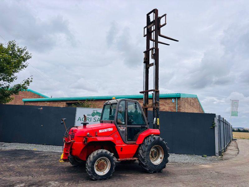 MANITOU M26-4 TURBO 4X4  FORKLIFT*YEAR 2012*C/W PALLET TINES*VIDEO*