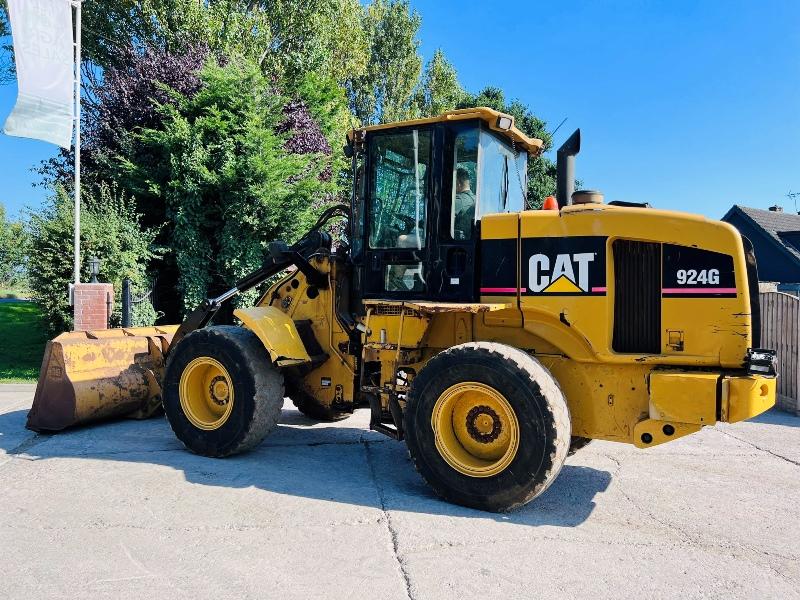 CATTERPILLAR 924G 4WD LOADING SHOVEL C/W REVERSE CAMERA *VIDEO*