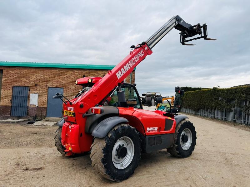 MANITOU MLT 634-120 LSU PS TELEHANDLER*C/W PALLET TINES*YEAR 2013*VIDEO*