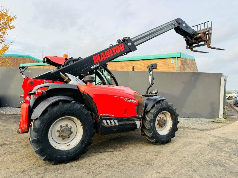 MANITOU MLT 635-140 V+ TELEHANDLER*YEAR 2017* BRAND NEW TYRES*VIDEO*