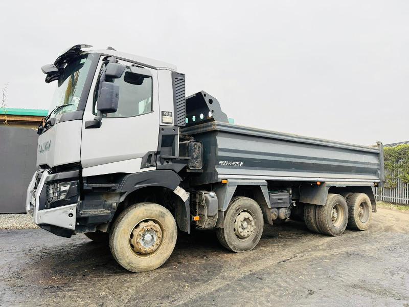 RENAULT K430 8X4 TIPPER LORRY*YEAR 2014*VIDEO*