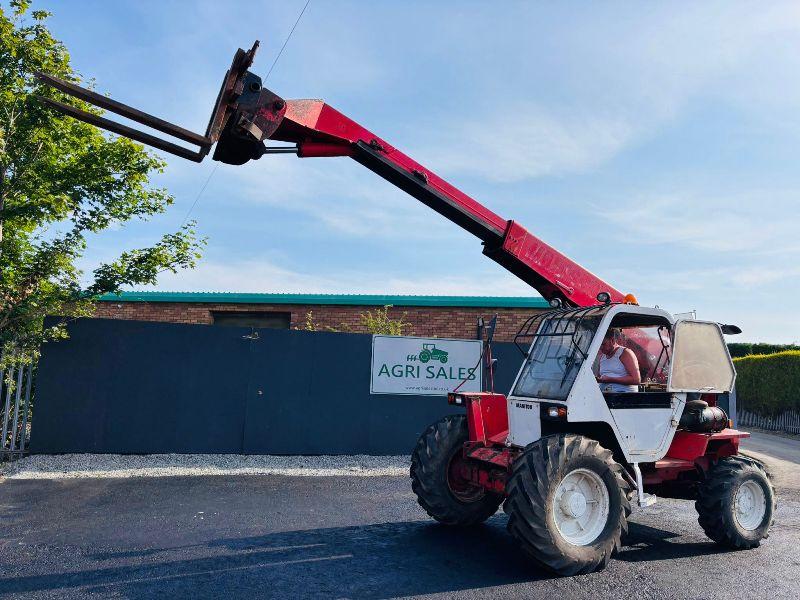 MANITOU MT 425 TELEHANDLER*C/W PALLET TINES*VIDEO*