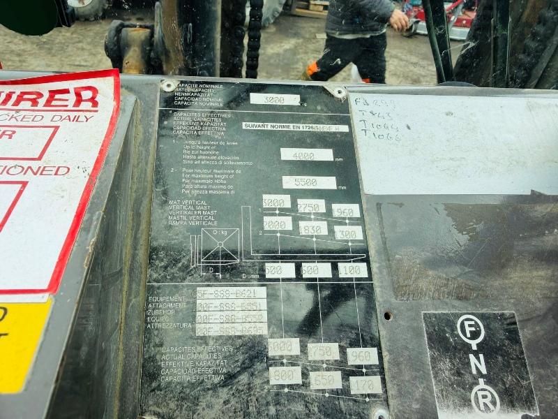 MANITOU M30-4 FORKLIFT*C/W PUH*YEAR 2015*11001 HOURS*VIDEO*