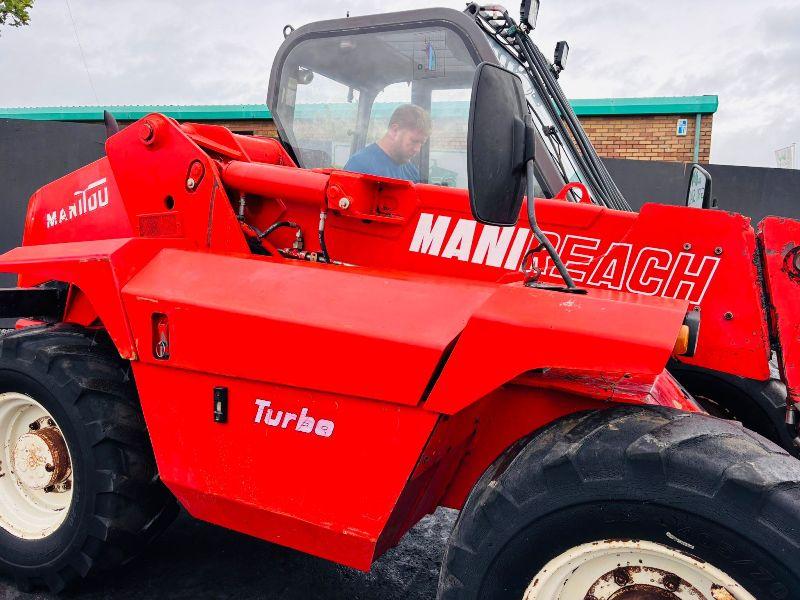 MANITOU MLT 523 TURBO TELEHANDLER*C/W PALLET TINES*VIDEO*