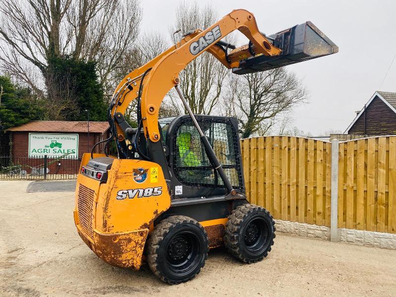 CASE SV185 SKIDSTEER * YEAR 2012 , ONLY 2320 HOURS * C/W BUCKET