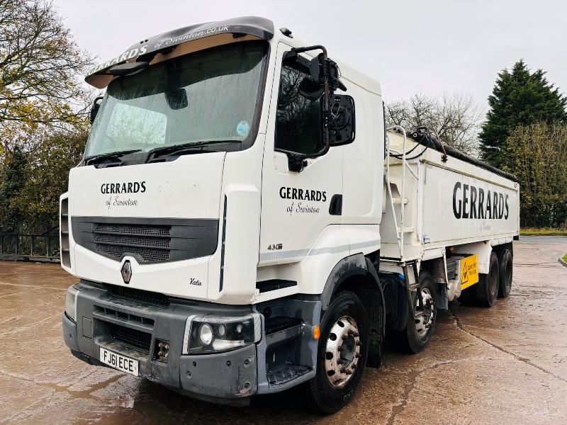 RENAULT 430DXI DOUBLE DRIVE TIPPER LORRY *YEAR 2011* SPARES AND REPAIRS 