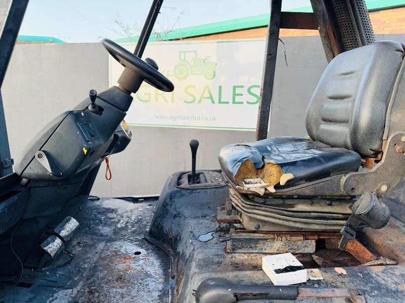 LINDE H60D FORKLIFT*C/W PALLET TINES*ENGINE SMOKES*VIDEO*