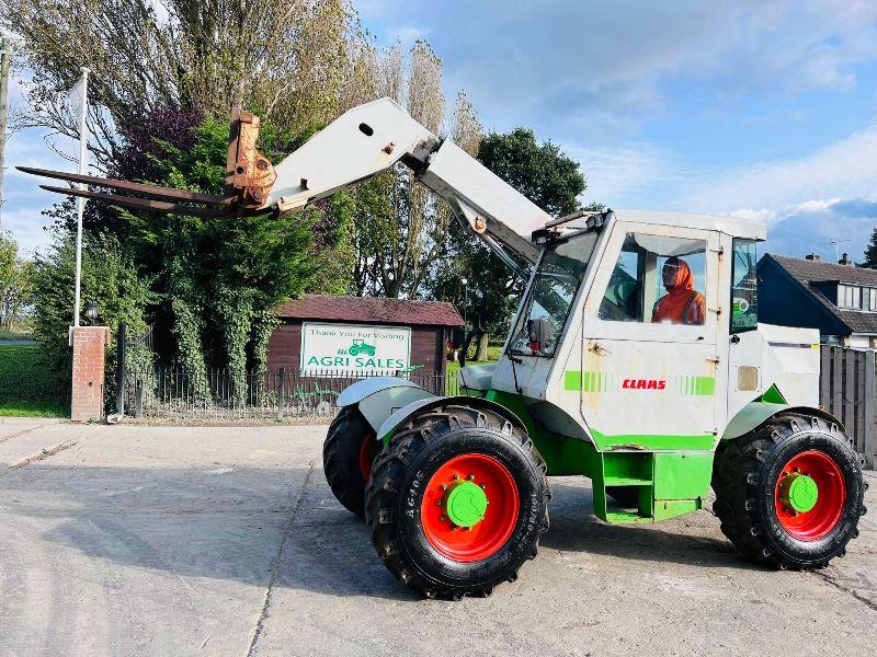 CLAAS 516 4WD TELEHANDLER C/W JOYSTICK CONTROL & PALLET TINES *VIDEO* 