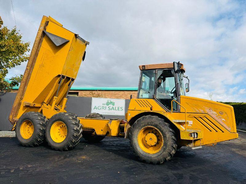 HYDREMA 922C 6X6 ARTICULATED DUMPTRUCK*C/W TAILGATE & REVERSE CAMERA*VIDEO*