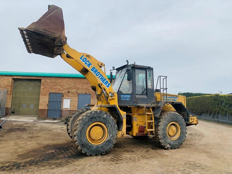 SAMSUNG SL150 WHEELED LOADING SHOVEL*C/W BUCKET*VIDEO*
