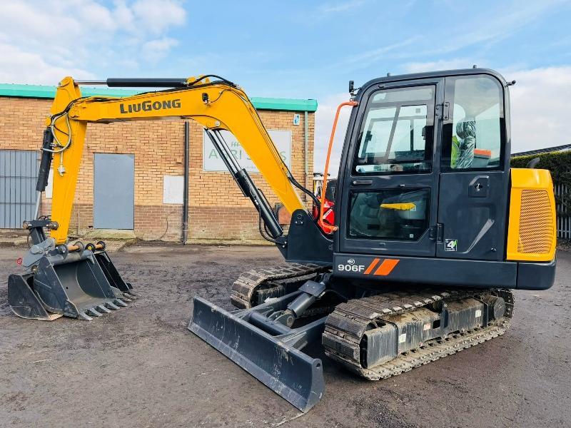 *NEW*UNUSED*LIUGONG 906F EXCAVATOR*C/W 3 BUCKETS*2026*VIDEO*