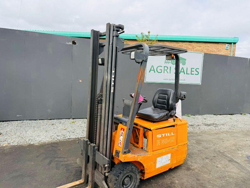 STILL R50-15 FORKLIFT*SPARES AND REPAIRS*VIDEO*