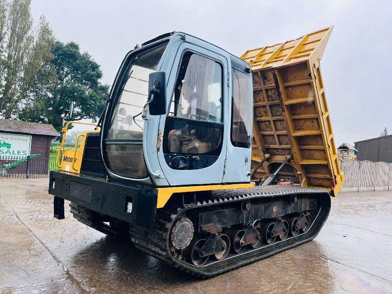 MOROOKA MST1500VD TRACKED DUMPER * 5875 HOURS * C/W RUBBER TRACKS *VIDEO*