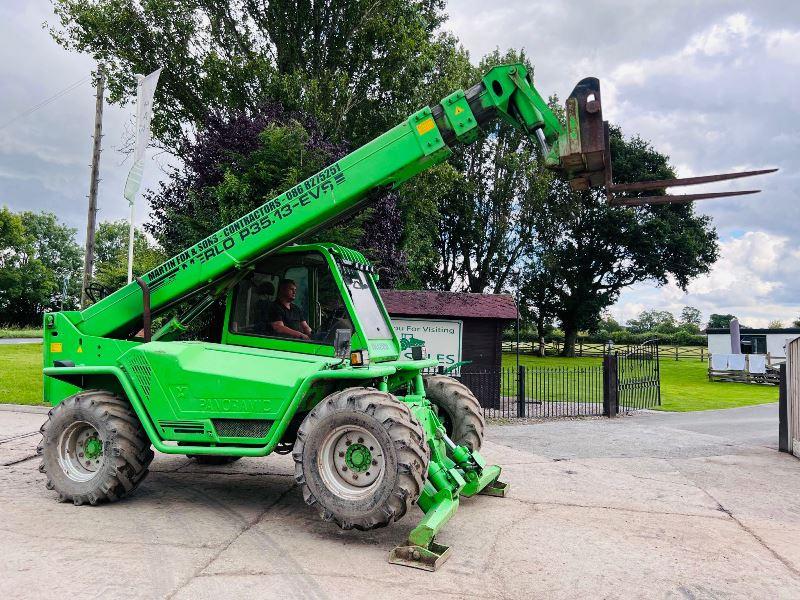 MERLO P35.13K 4WD TELEHANDLER * 13 METER REACH * C/W PALLET TINES *VIDEO*