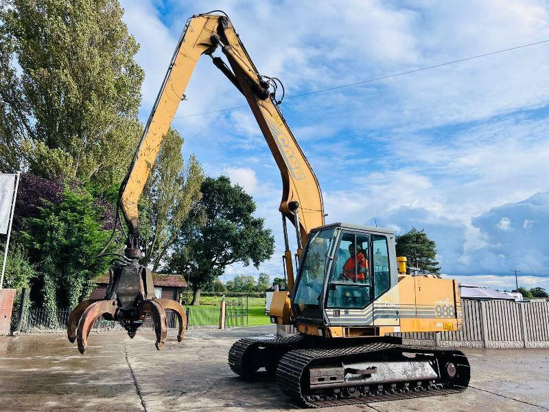 CASE 988-CK TRACKED EXCAVATOR C/W MAGNET GEAR & SCRAP GRAB *VIDEO*