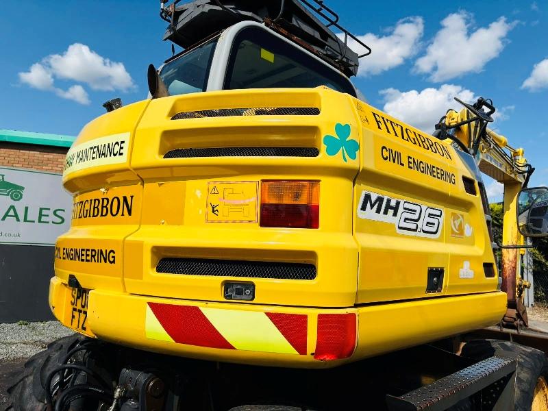 NEW HOLLAND MH2.6 RUBBER DUCK*C/W BUCKET & QUICK HITCH*5945 HOURS*VIDEO*