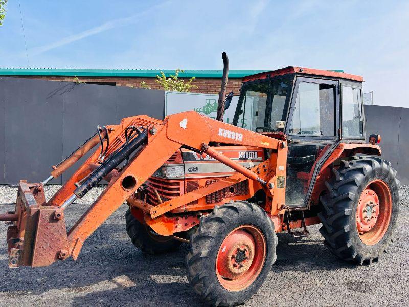 KUBOTA L4150 4WD LOADER TRACTOR (STOPS DRVING WHEN PUMP GETS WARM)*VIDEO*