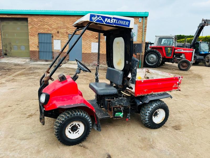 KAWASAKI MULE FAST LINER WHITE LINING MACHINE*C/W MANUAL TIP*