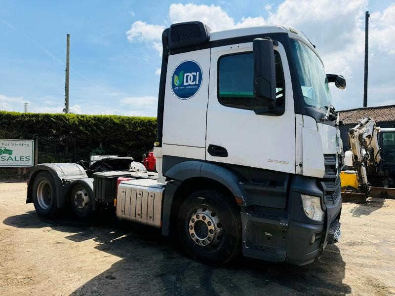 MERCEDES ACTROS TRACTOR UNIT*DIESEL ISSUES*YEAR 2018*VIDEO*