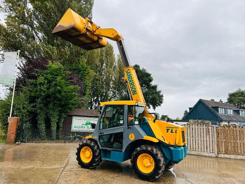SANDERSON TL6MT 4WD TELEHANDLER *ONLY 2515 HOURS* C/W BUCKET 