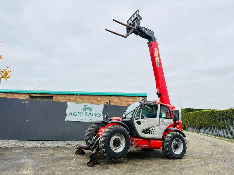 MANITOU MT 1335 TURBO TELEHANDLER*C/W PALLET TINES*YEAR 2018*VIDEO*