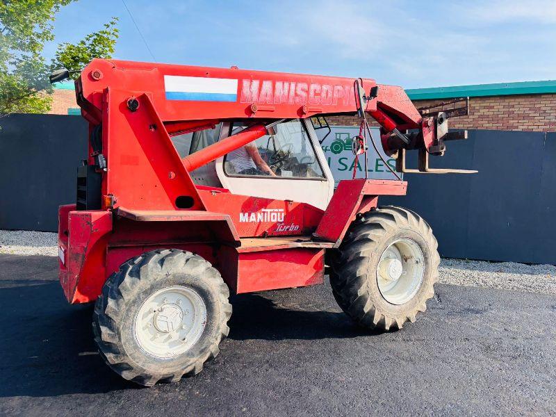 MANITOU MT 425 TELEHANDLER*C/W PALLET TINES*VIDEO*