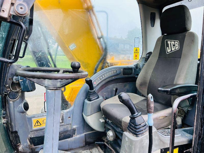 JCB JS130W 4WD WHEELED EXCAVATOR *YEAR 2009* C/W ROTATING SELECTOR GRAB *VIDEO*