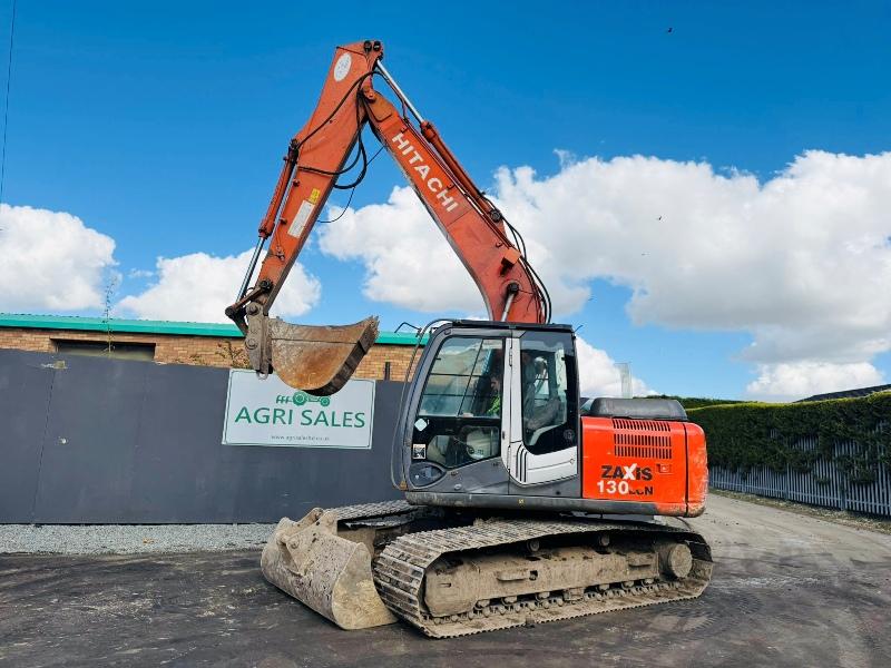 HITACHI ZX130LC-3 TRACKED EXCAVATOR*C/W 2 BUCKETS*VIDEO*