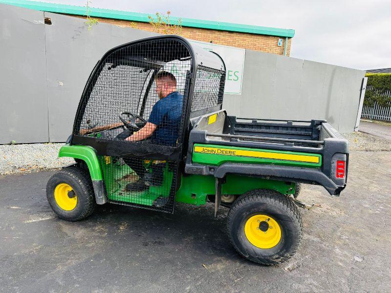JOHN DEERE TX 4X2 GATOR*YEAR 2017*C/W ELECTRIC TIP*VIDEO*