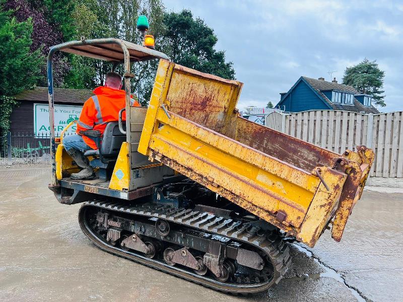 YANMAR C30R TRACKED DUMPER *YEAR 2009* C/W ROLE FRAME AND CANOPY *VIDEO*