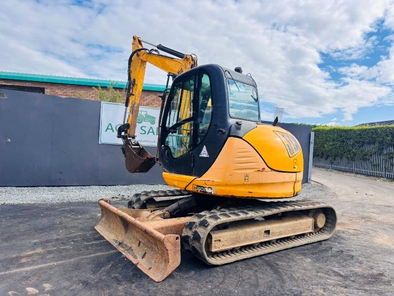 JCB 8080 TRACKED EXCAVATOR*YEAR 2010*C/W BUCKET*VIDEO*